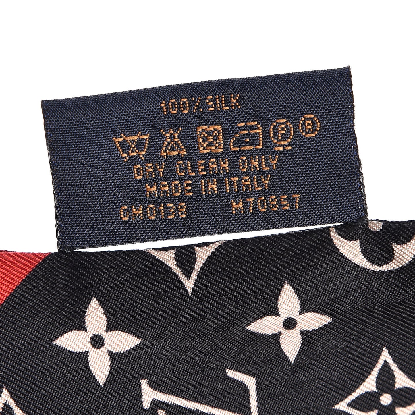Silk Monogram Tribute To Noe BB Bandeau Black