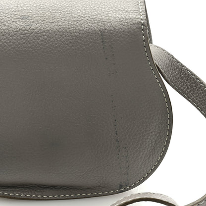 Chloe Calfskin Mini Marcie Round Crossbody Bag Cashmere Grey 9 of 9