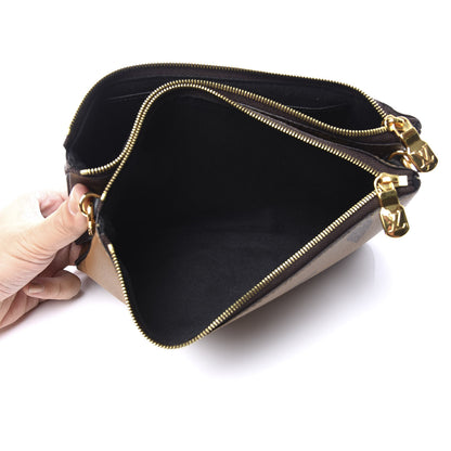 Louis Vuitton Reverse Monogram Giant Double Zip Pochette 8 of 11