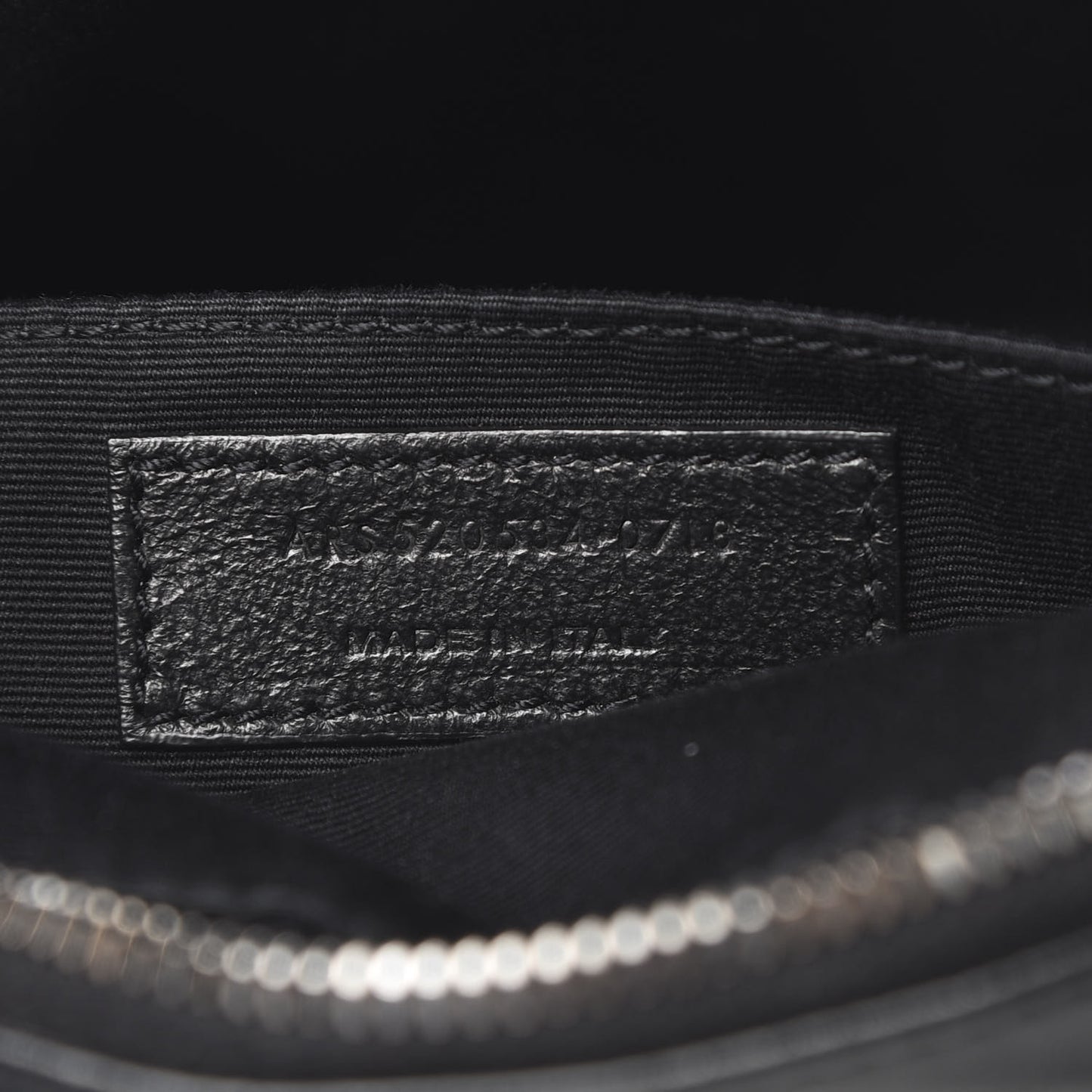 Calfskin Matelasse Monogram Lou Camera Bag Black