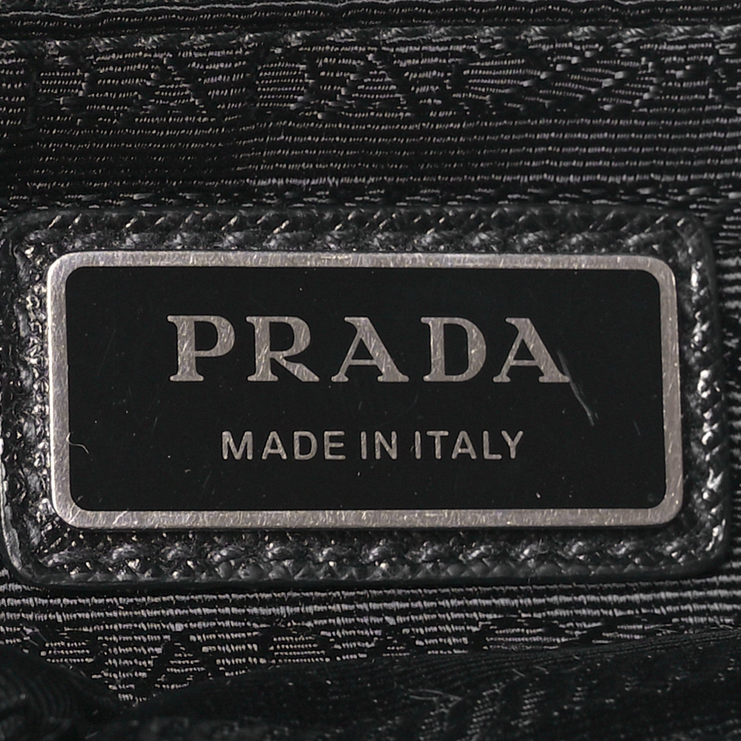 Prada Re-Nylon Saffiano Belt Bag Black 6 of 11