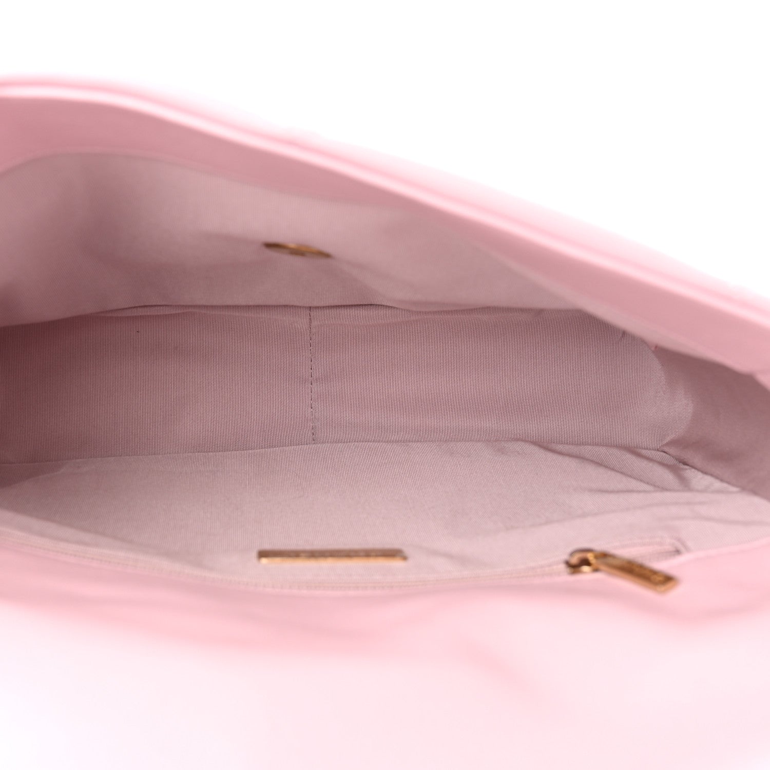 Chanel Lambskin Quilted Medium Chanel 19 Flap Light Pink 5 of 11