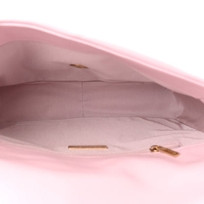 Chanel Lambskin Quilted Medium Chanel 19 Flap Light Pink 5 of 11
