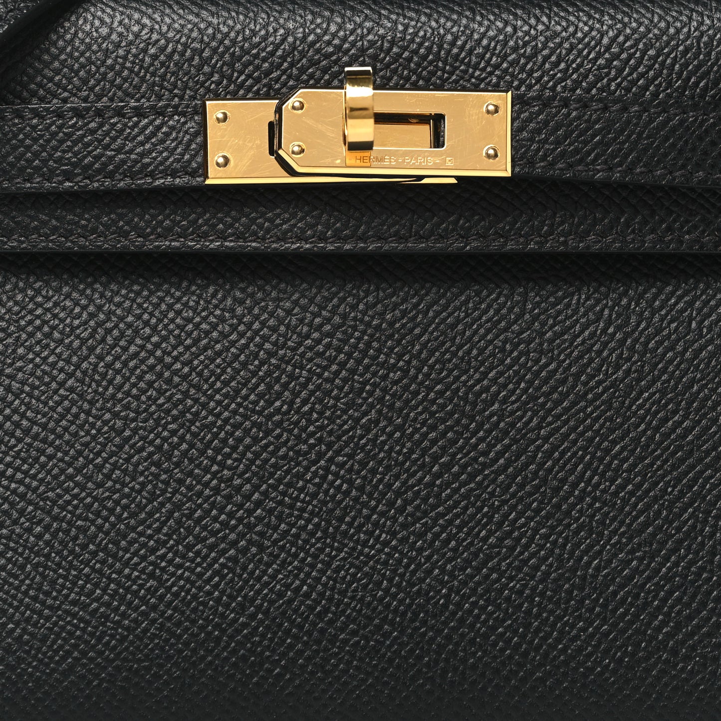 Epsom Mini Kelly Sellier 20 Black