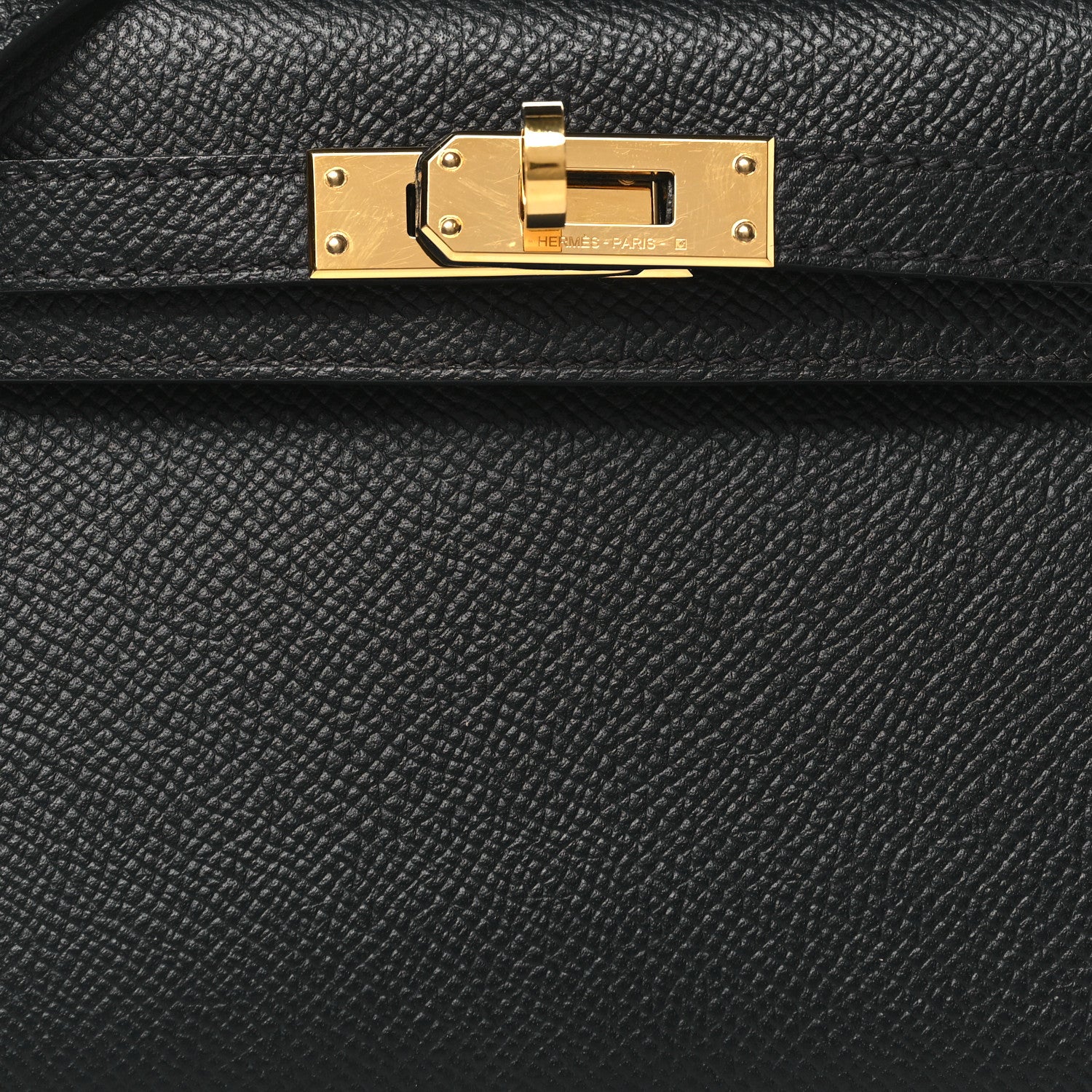 Hermes Epsom Mini Kelly Sellier 20 Black 8 of 11