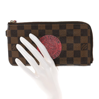 Louis Vuitton Damier Ebene Complice Trunks and Bags Wallet Red 2 of 9