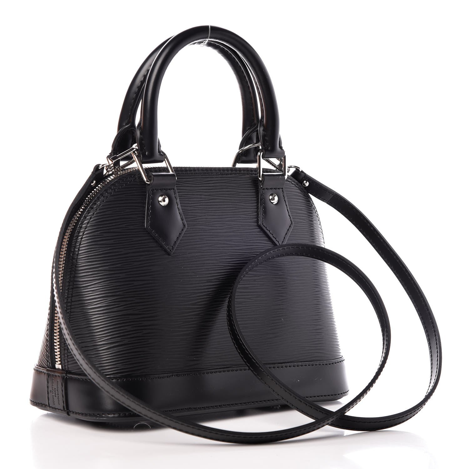 Louis Vuitton Epi Alma BB Black 4 of 9