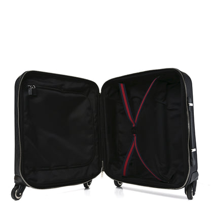 Gucci GG Supreme Monogram Calfskin Cabin Trolley Black 4 of 9