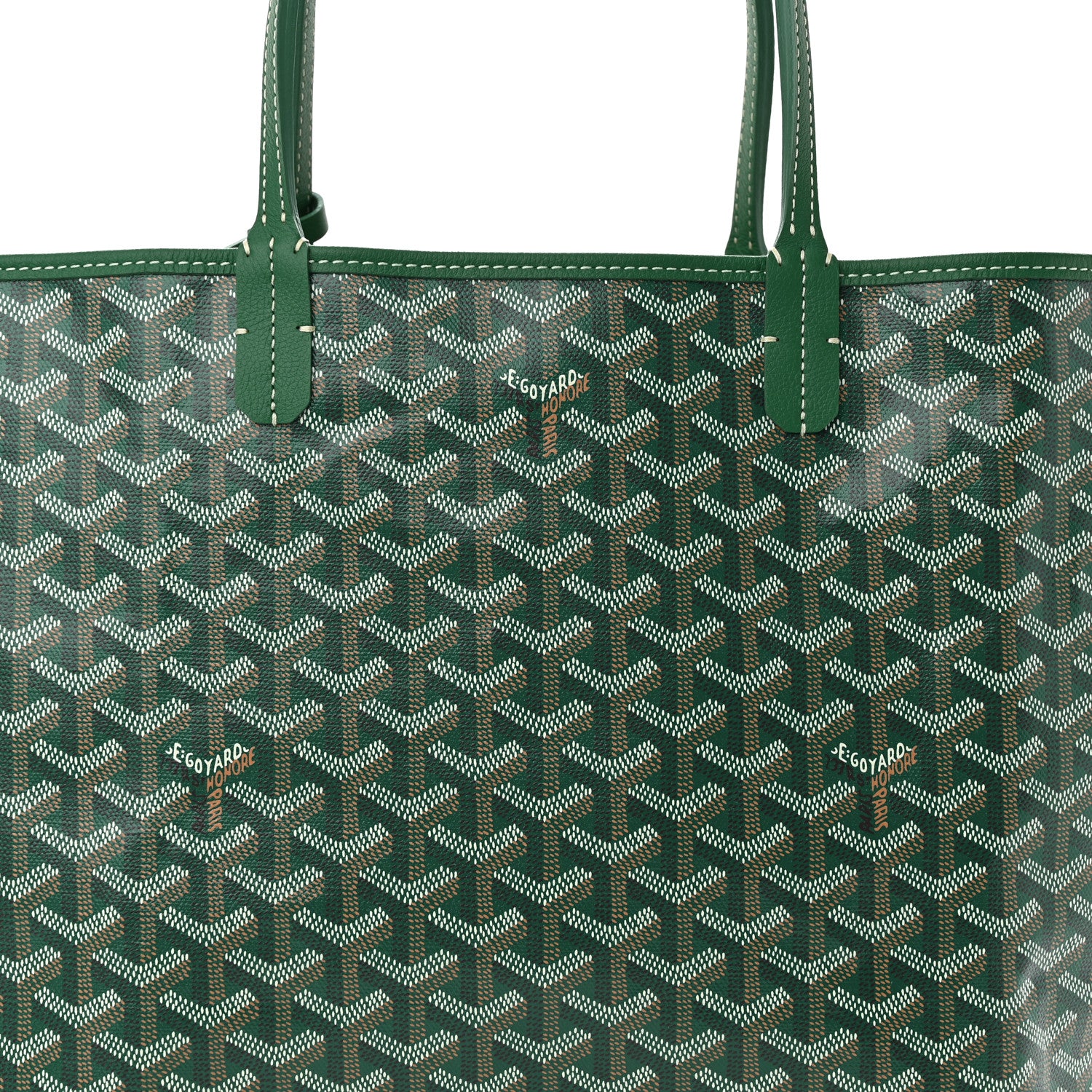 Goyard Goyardine Saint Louis PM Green 9 of 11