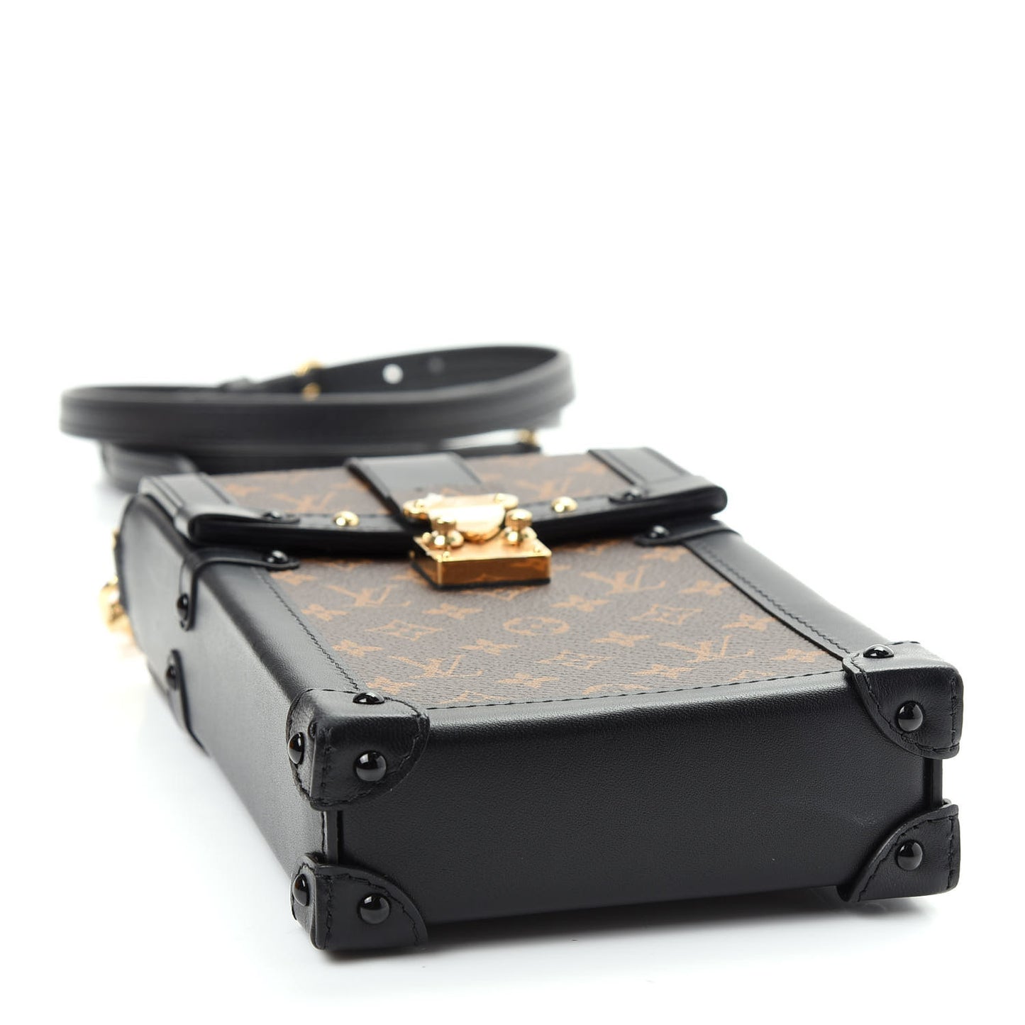 Monogram Pochette Trunk Verticale Black