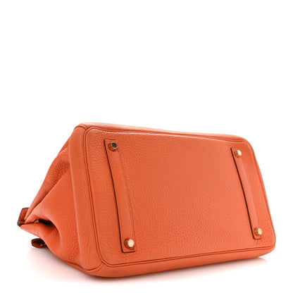Hermes Togo BIRKIN 35 Orange 4 of 10