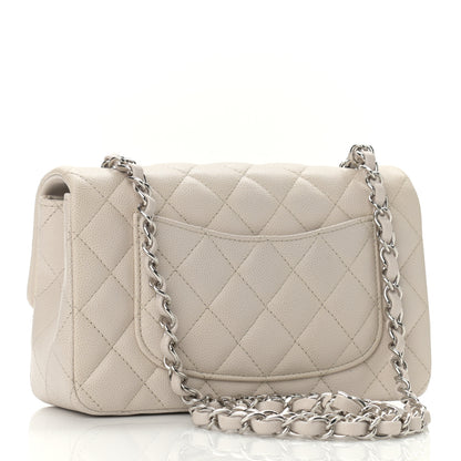 Chanel Caviar Quilted Mini Rectangular Flap Ivory 3 of 11