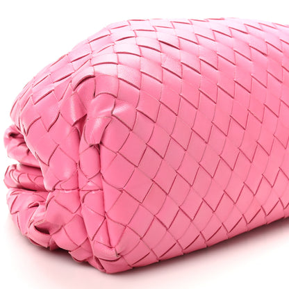 Bottega Veneta Nappa Maxi Intrecciato The Pouch Oversized Clutch Pink 9 of 10