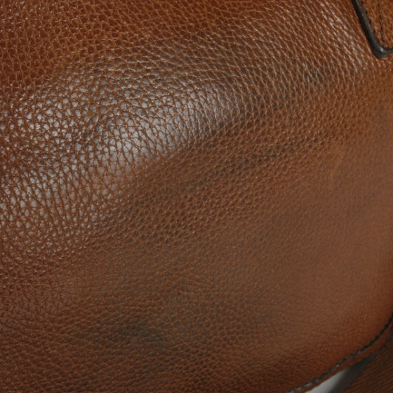 PRORSUM Leather Messenger Bag Brown