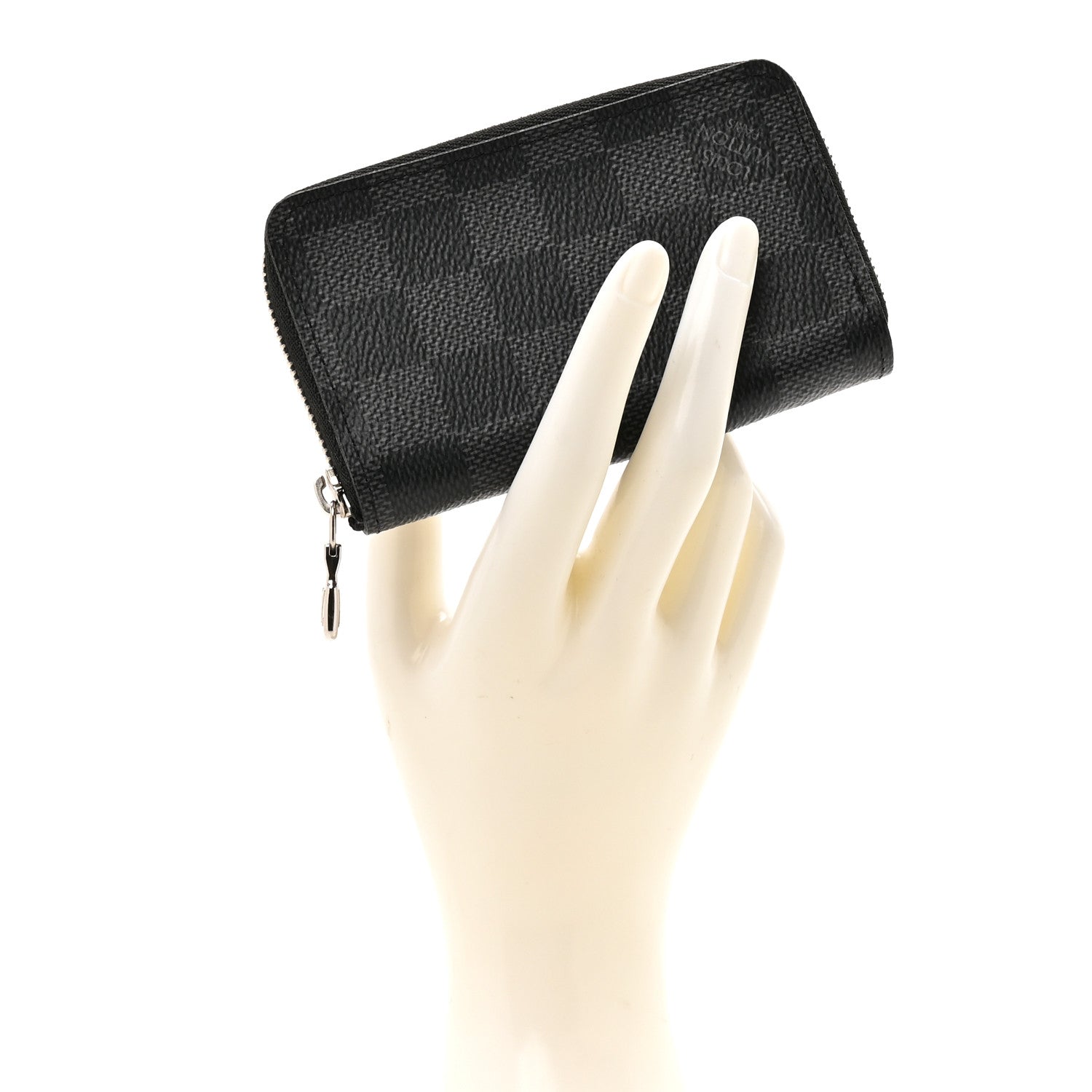 Louis Vuitton Damier Graphite Zippy Coin Purse Vertical 2 of 7