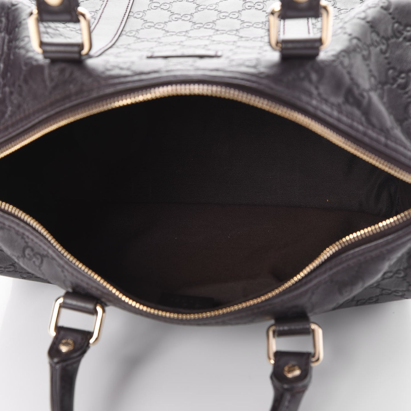 Guccissima Medium Joy Boston Dark Brown