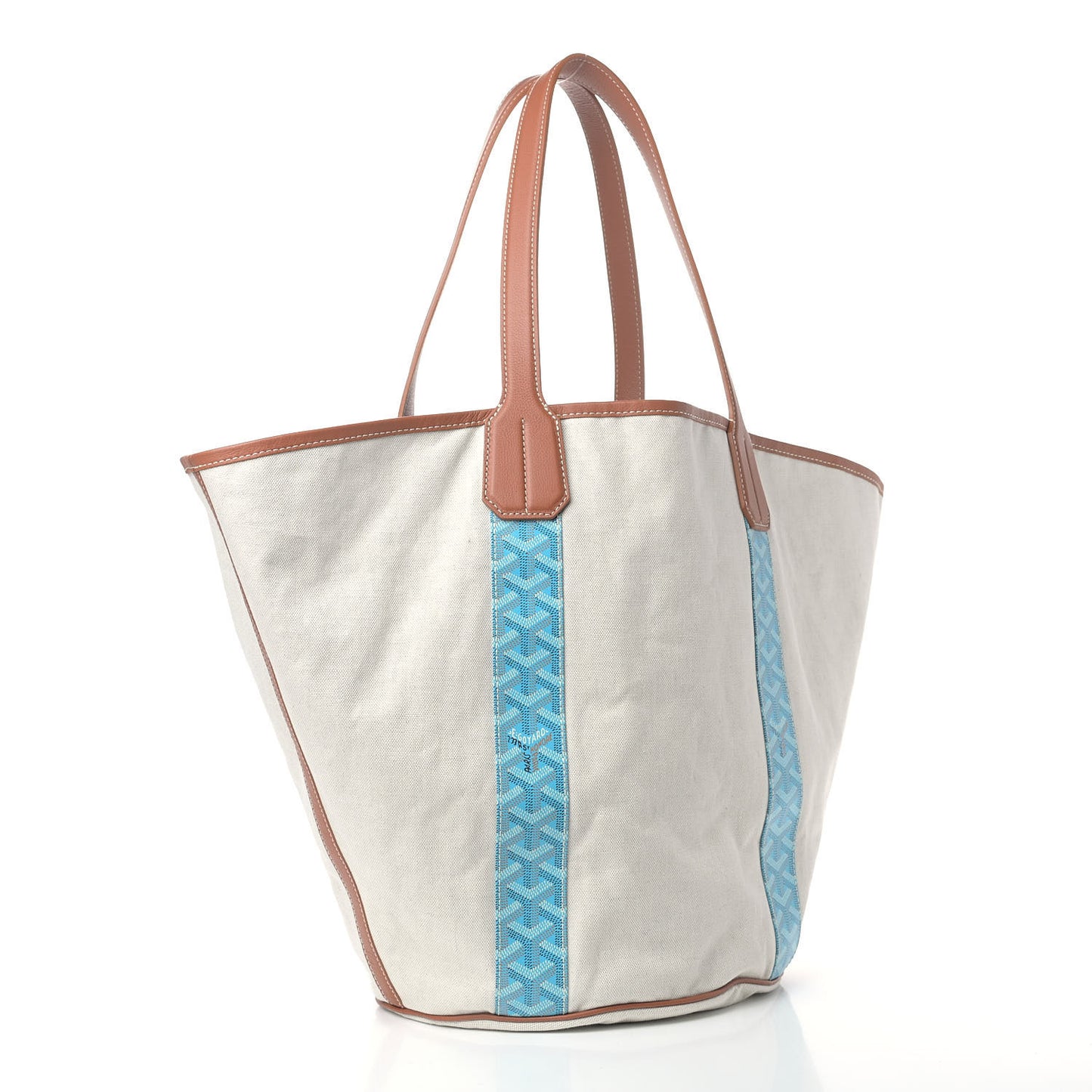Goyardine Reversible Belharra Light Blue