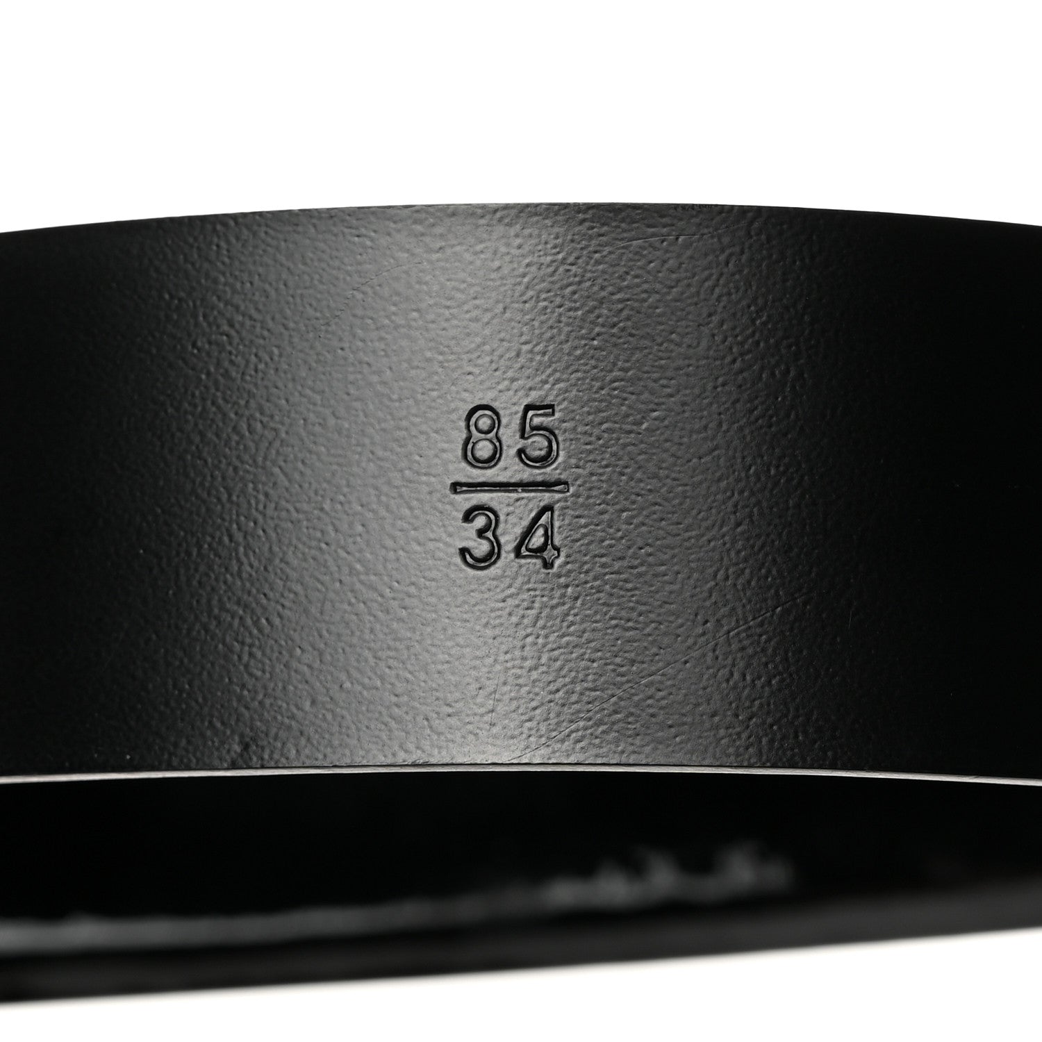 Chanel Patent Crystal Embellished Plexiglass CC Boy Belt 85 34 Black 4 of 8