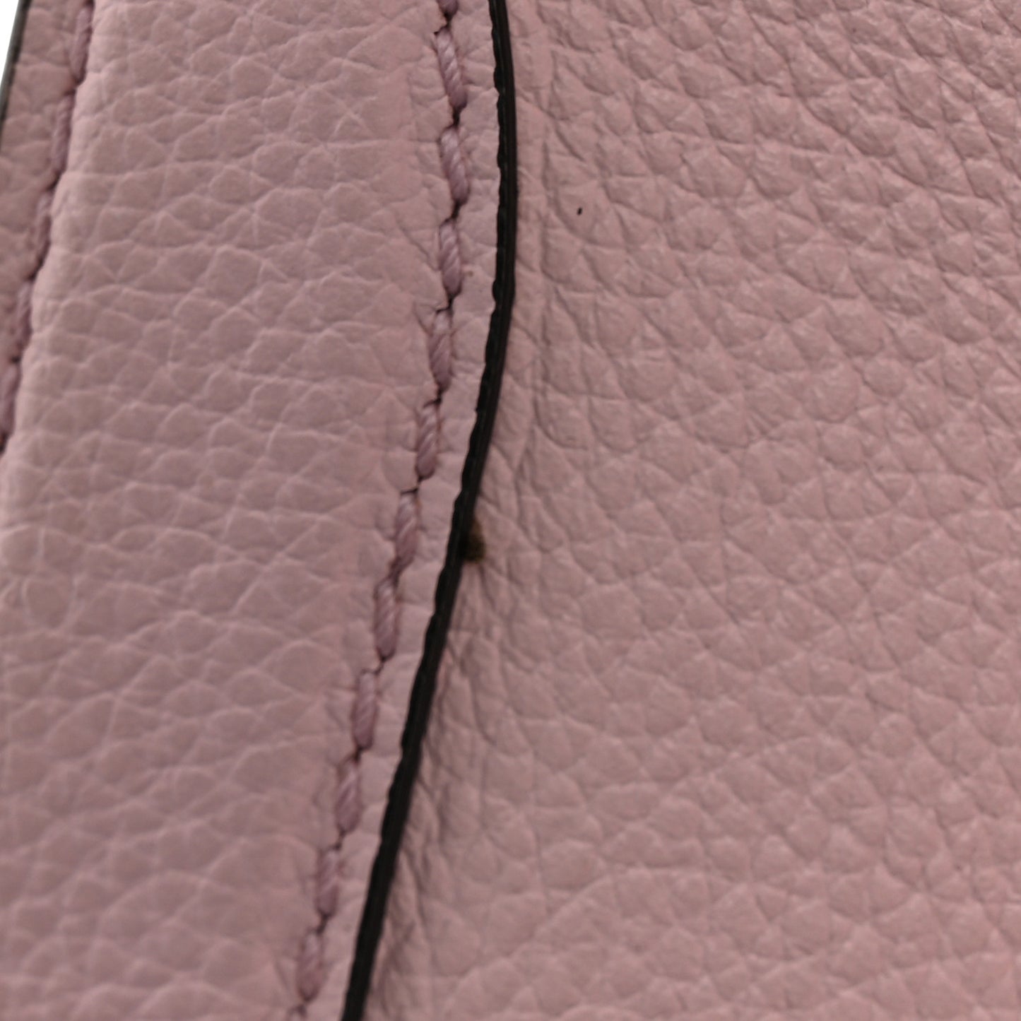 Calfskin Small Skull Padlock Zip Around Tote Baby Pink