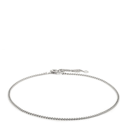 Chanel Crystal CC Chain Belt 90 Silver 2 of 5