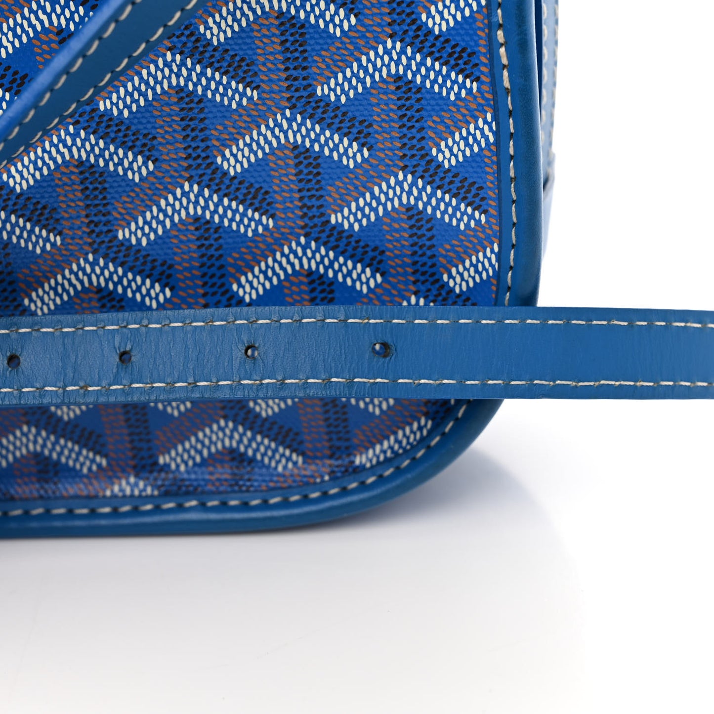 Goyardine Belvedere PM Messenger Bag Sky Blue