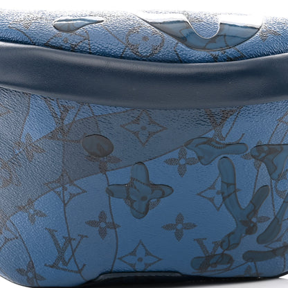Louis Vuitton Monogram Aquagarden Discovery Bumbag Abyss Blue 7 of 9