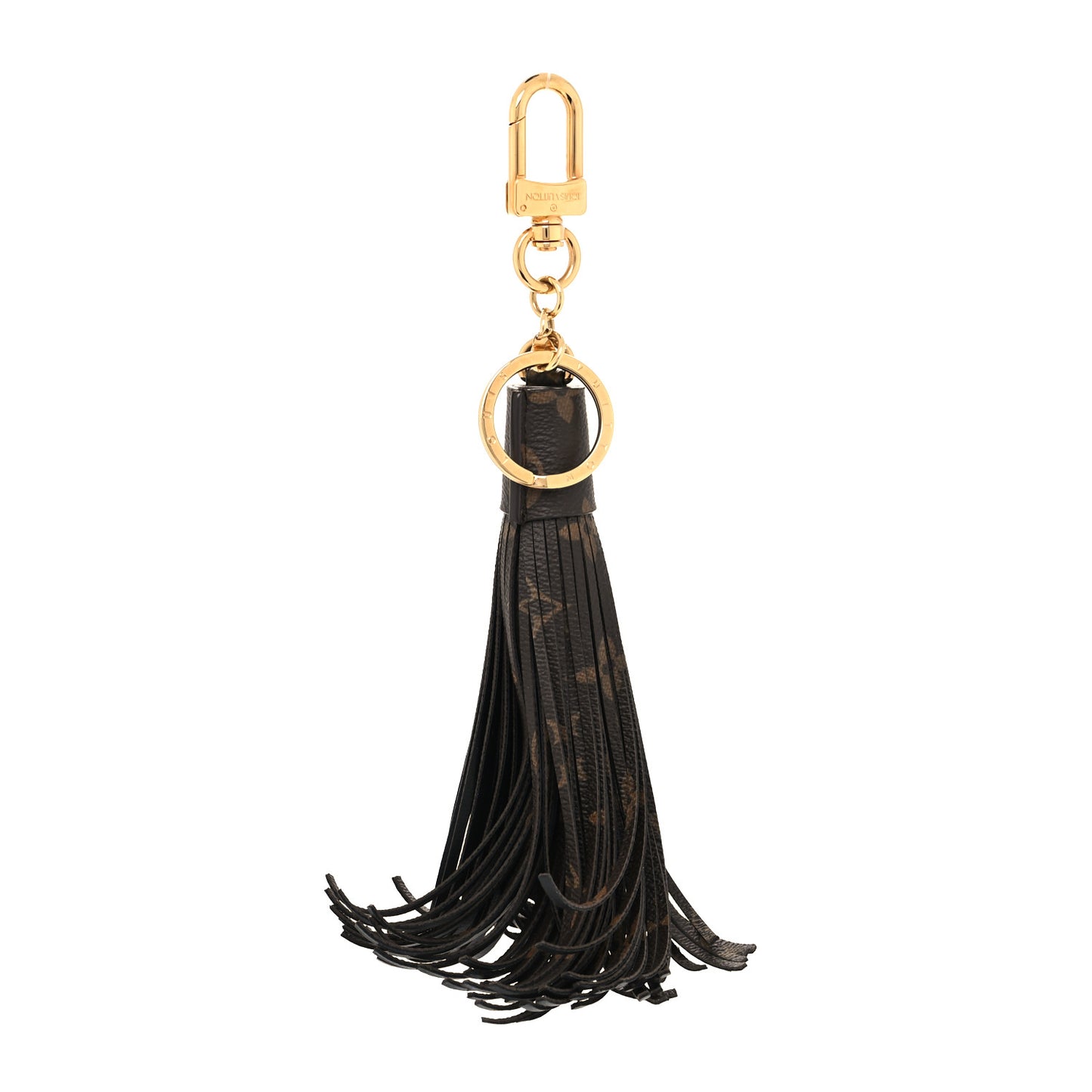 Monogram Tassel Bag Charm