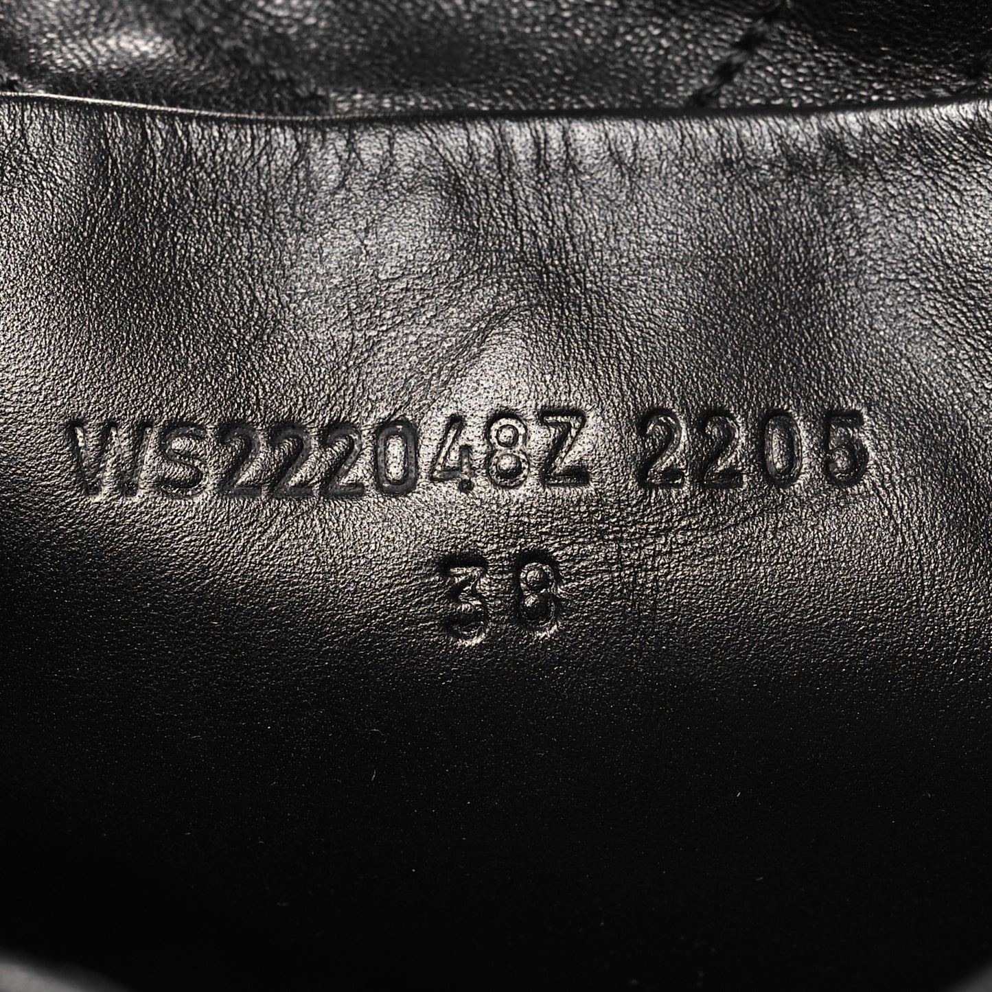 Goatskin Quilted Fuji Boots 38 Black
