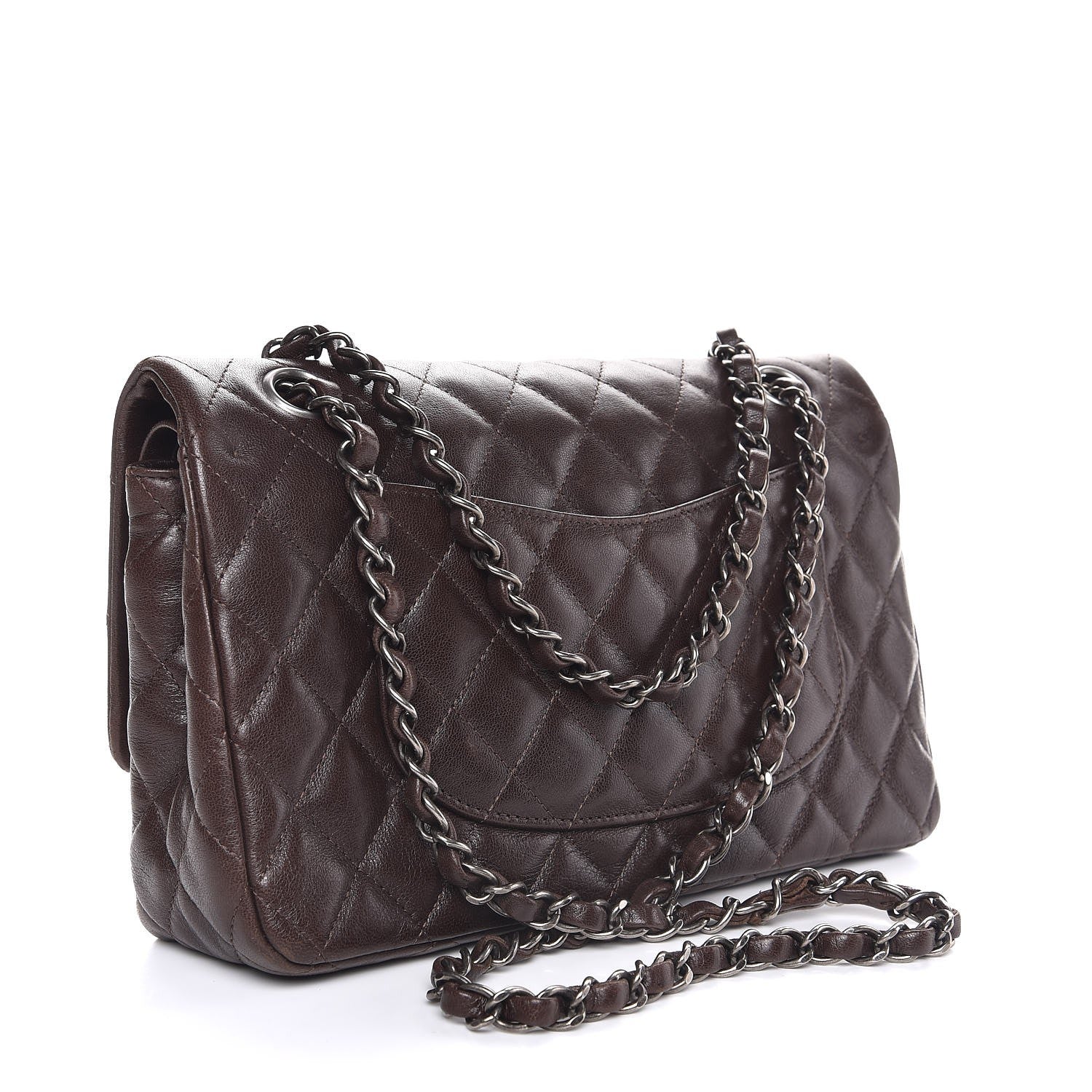 Chanel Lambskin Quilted Medium Hybrid Reissue Flap Brown 3 of 7