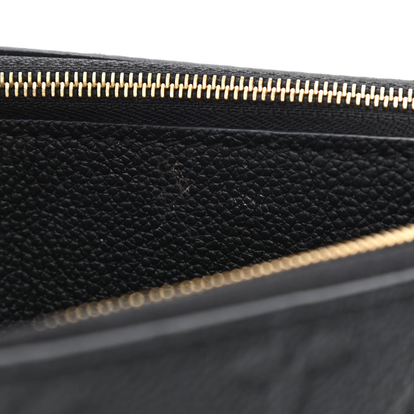 Empreinte Double Zip Pochette Black