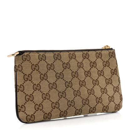 Gucci Monogram Jolicoeur Pochette Brown 3 of 13