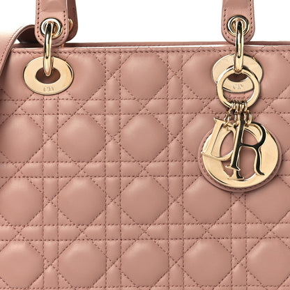 Christian Dior Lambskin Cannage Medium Lady Dior Fard 8 of 13