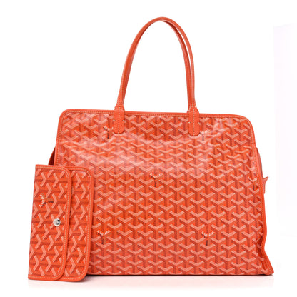 Goyard Goyardine Sac Hardy Pet Carrier PM Orange 1 of 13