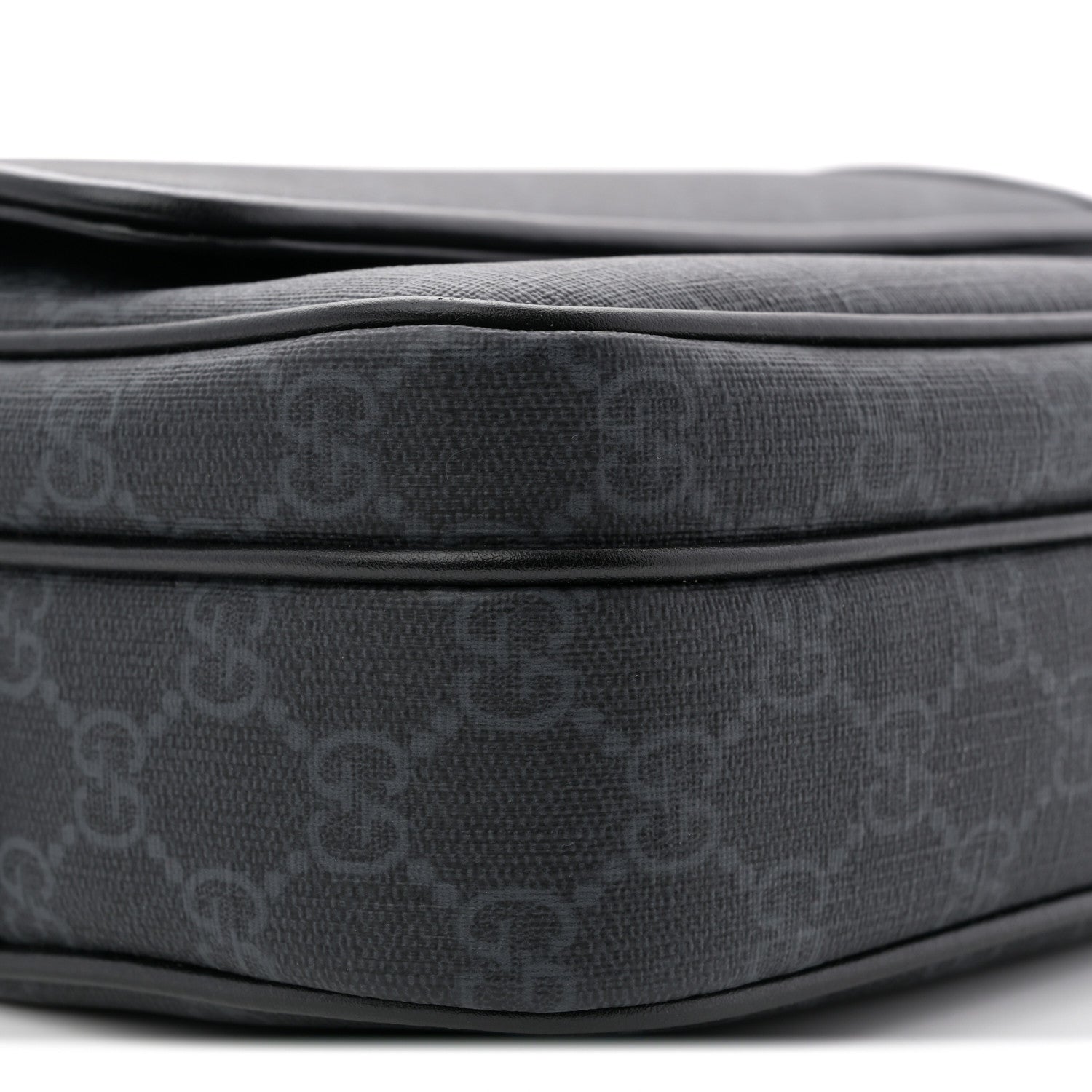 Gucci GG Supreme Monogram Small Crossbody Bag Black 9 of 10
