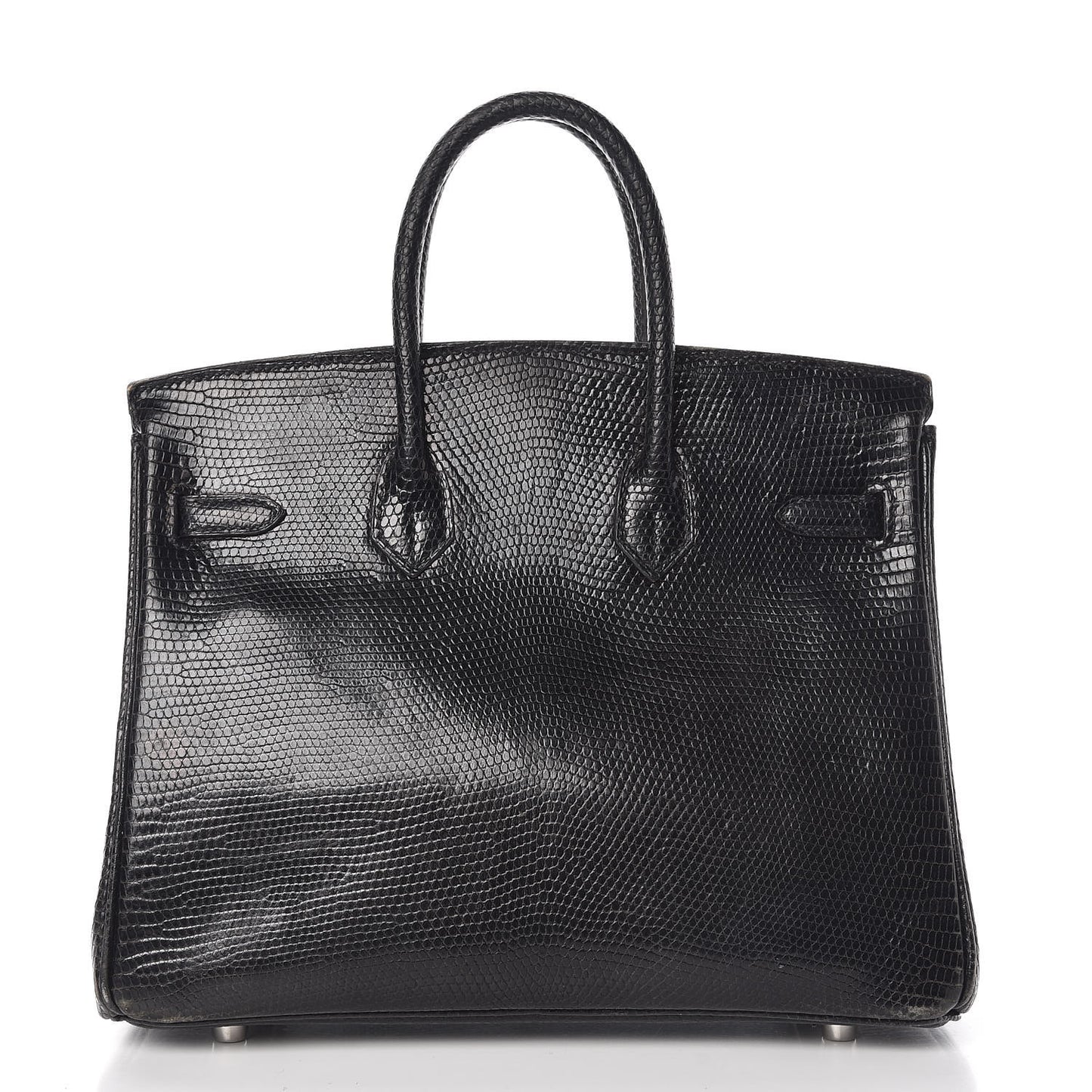 Lizard Birkin 25 Black
