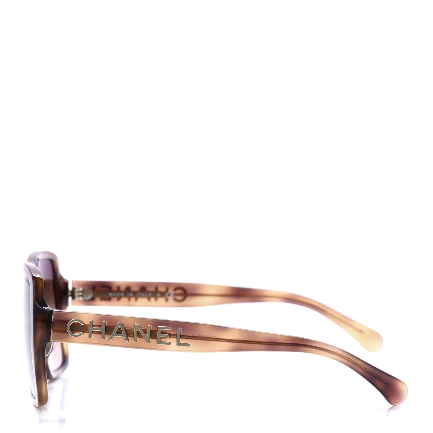 Acetate Polarized Square Sunglasses 5408-A Brown
