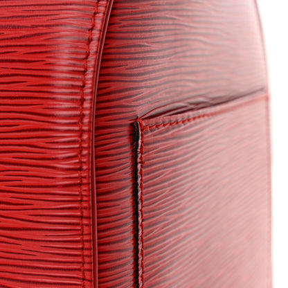 Louis Vuitton Epi Speedy 30 Castillan Red 14 of 17