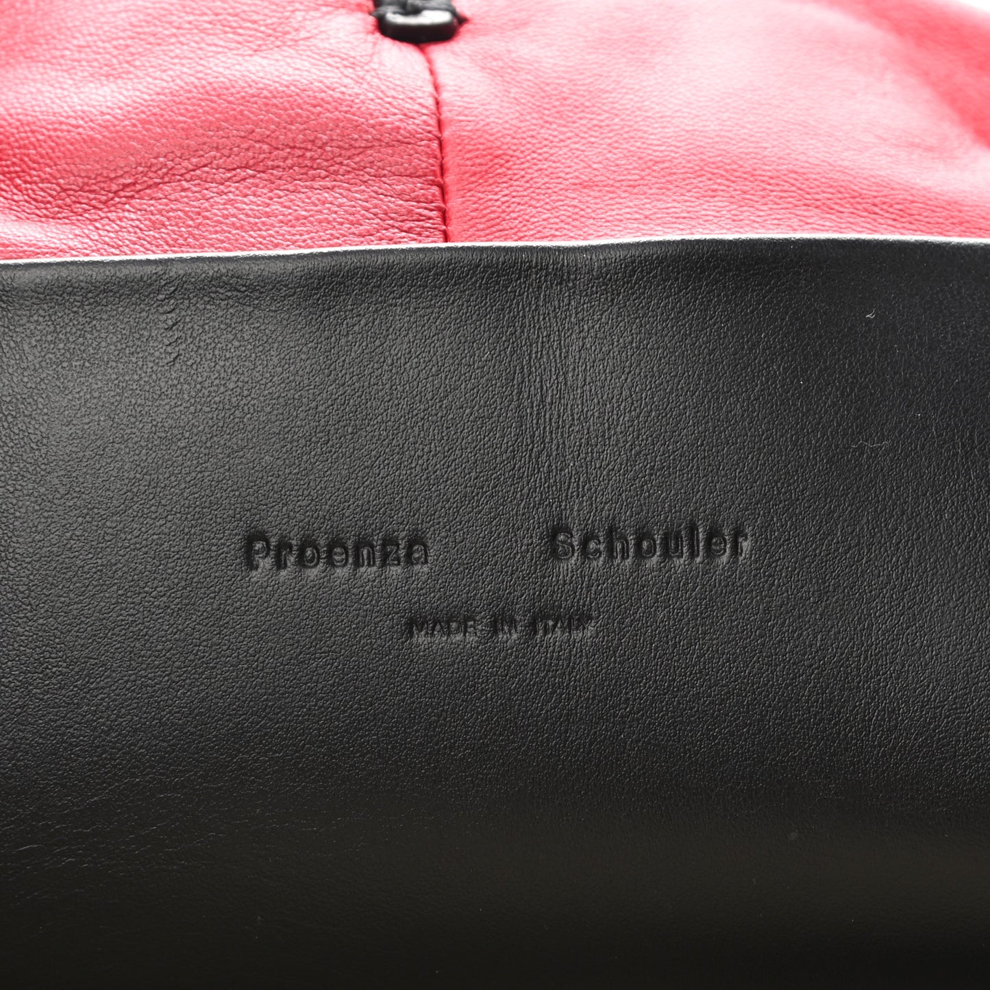 Lambskin Large Puffy Tobo Tote Red