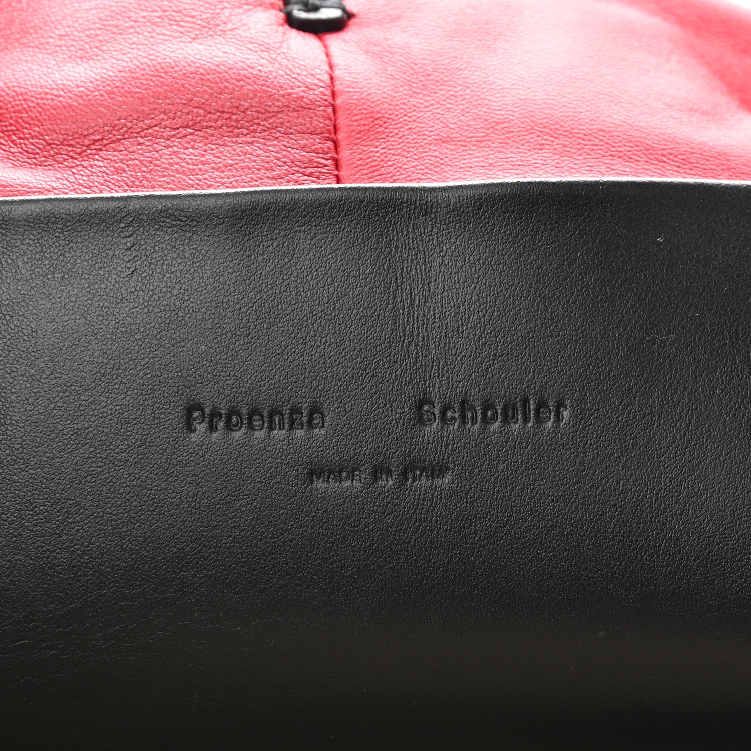 Proenza Schouler Lambskin Large Puffy Tobo Tote Red 6 of 11