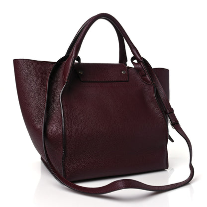 Celine Supple Grained Calfskin Small Big Bag Wine 3 of 10