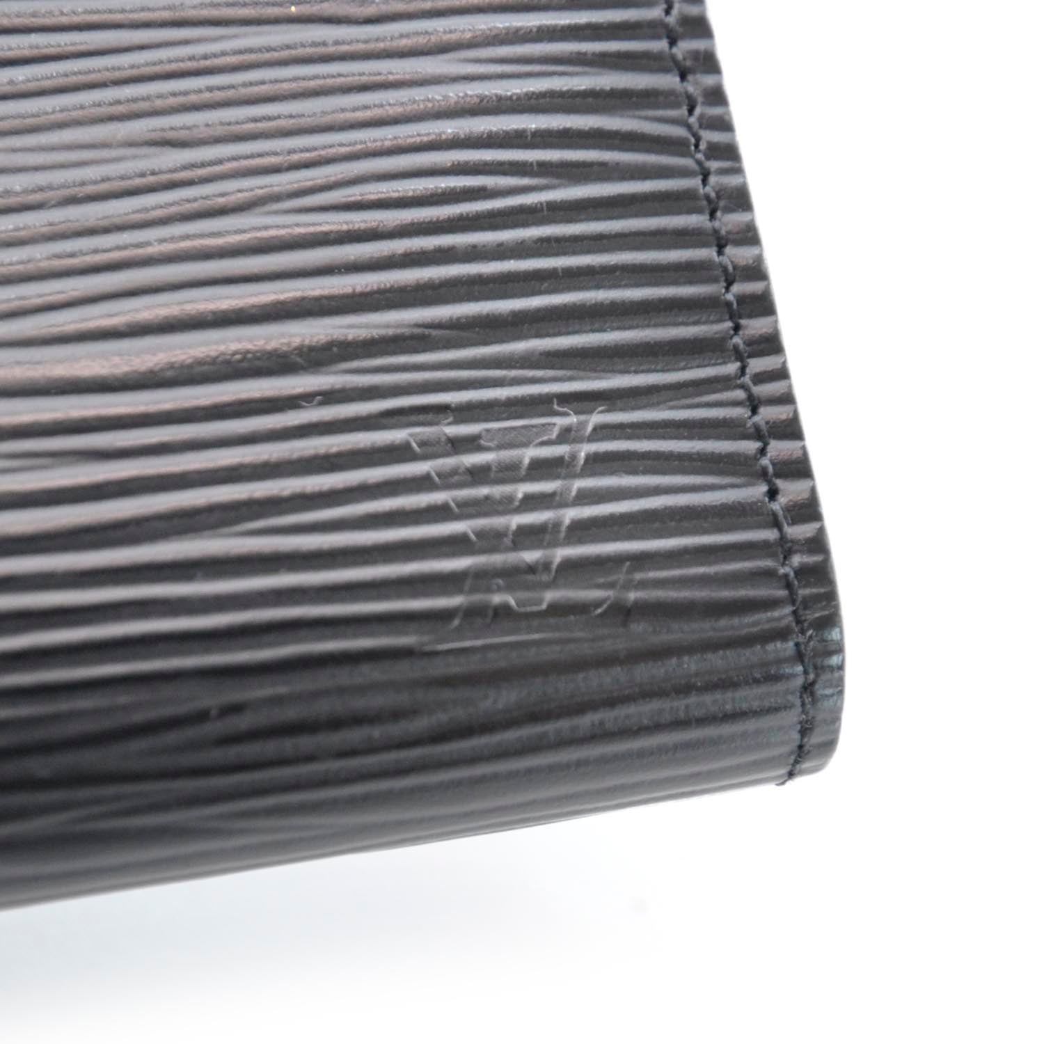 Louis Vuitton Epi Eugenie Wallet Black 7 of 9