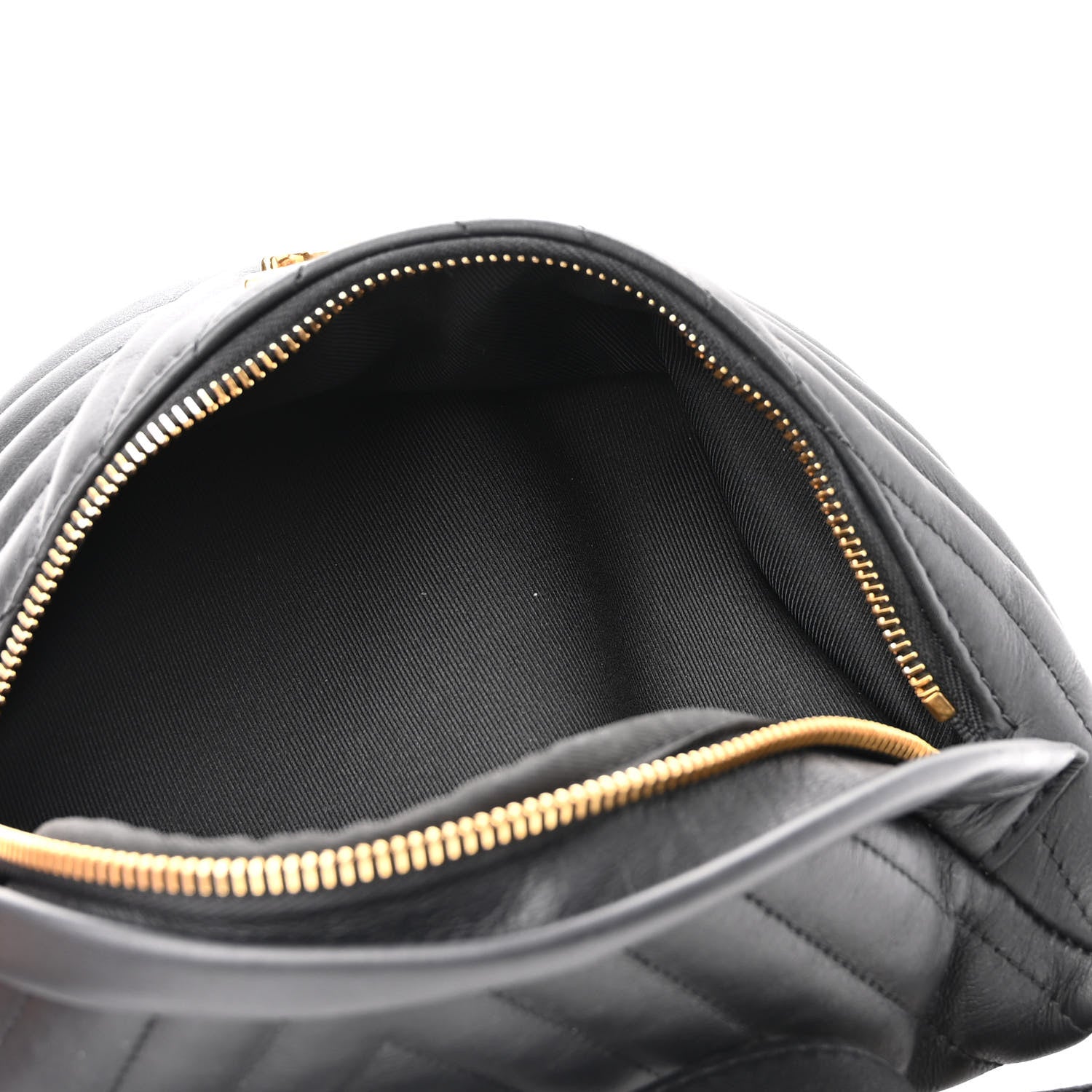 Louis Vuitton Calfskin Quilted New Wave Bumbag Black 6 of 9