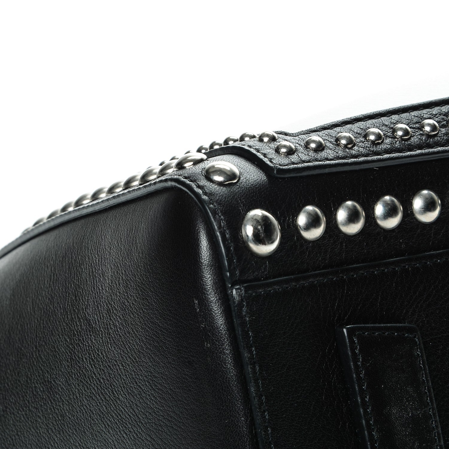 Givenchy Calfskin Medium Studded Bi-Color Antigona Black White 8 of 8