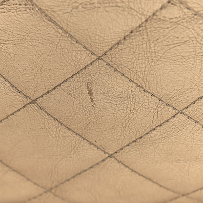 Burberry Metallic Calfskin Quilted Hoxton Hobo Gold 13 of 13