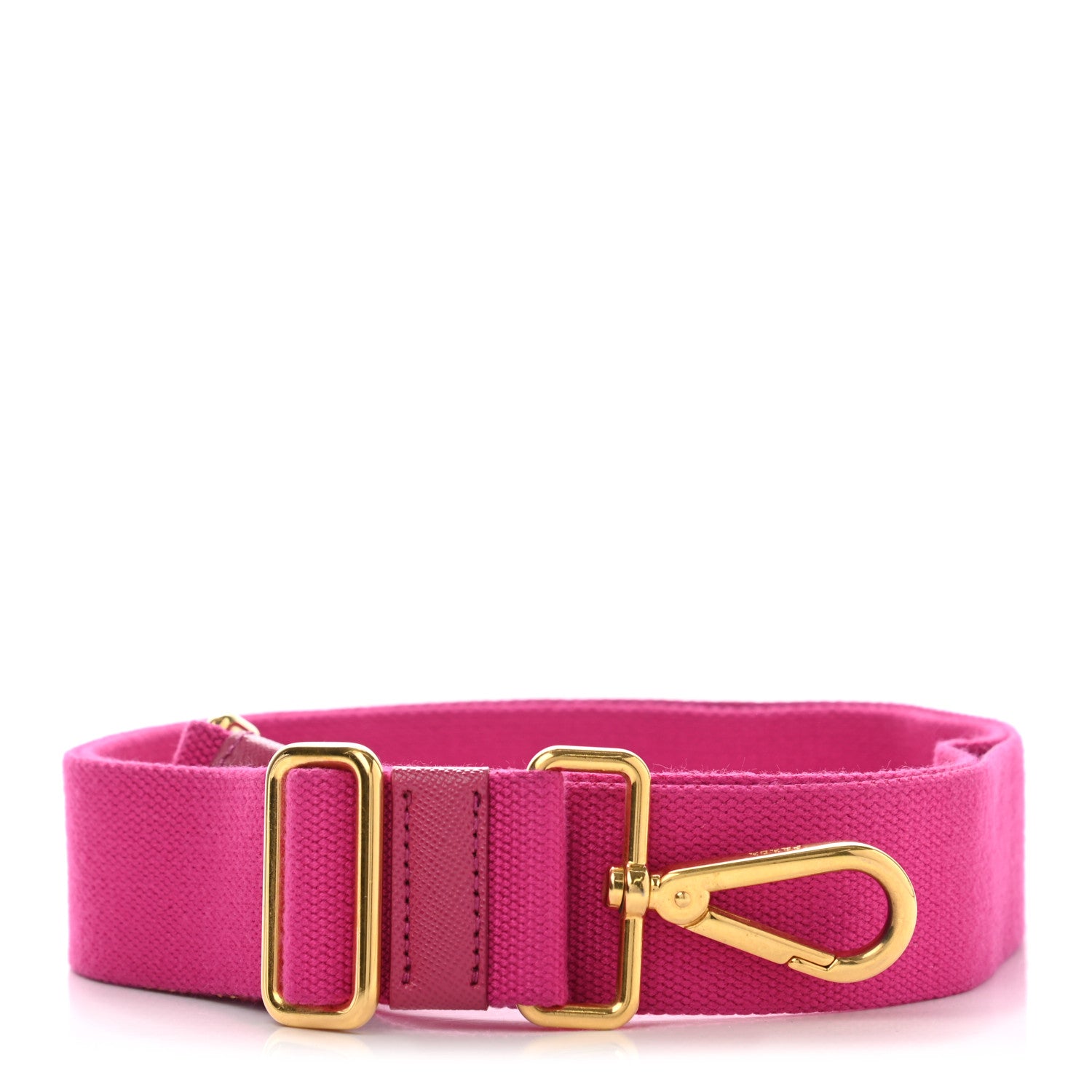 Prada Canvas Shoulder Strap Pink 1 of 6