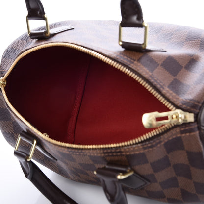 Louis Vuitton Damier Ebene Speedy Bandouliere 25 6 of 11