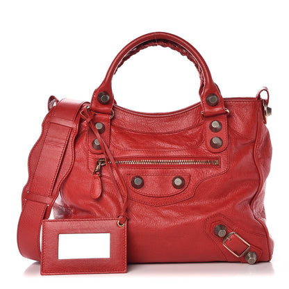 Balenciaga Agneau Giant 21 Rose Gold Hardware Velo Coquelicot 1 of 10