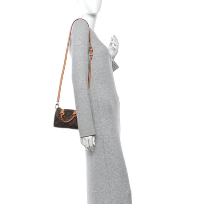 Louis Vuitton Monogram Nano Speedy Bandouliere 2 of 12