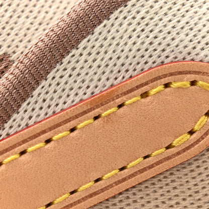 Louis Vuitton Jacquard Neverfull BB Shoulder Strap Beige Brown 3 of 4