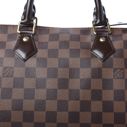 Louis Vuitton Damier Ebene Speedy 30 10 of 10
